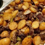 FRIED POTATOES AND ONIONS